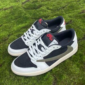Air Jordan 1 Low Travis Scott Olive